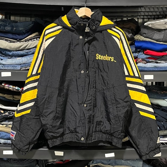 STARTER Other - Vintage 90s Pittsburgh Steelers Starter Puffer Jacker Mens XL Pro Line NFL